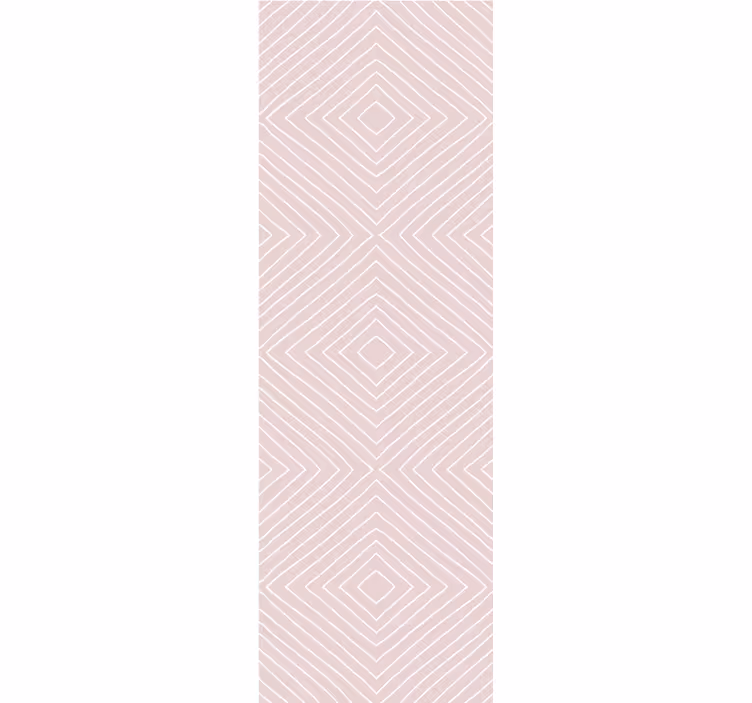 Elmas çizgi şekilleri geometrik duvar kağıdı - TenStickers