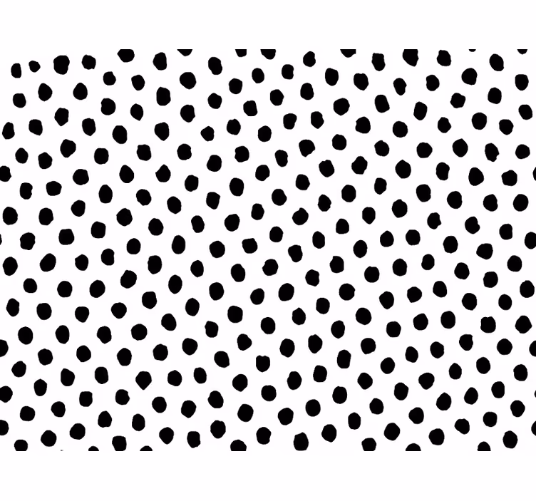 Siyah beyaz dalmata köpek duvar kağıdı - TenStickers
