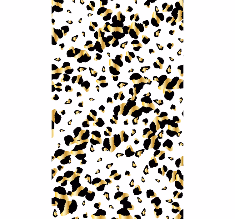 Hayvan duvar kağıdı leopar desenli hayvan derisi tasarımı - TenStickers
