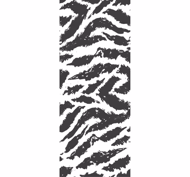 Hayvan duvar kağıdı zebra Çizgileri konsepti - TenStickers