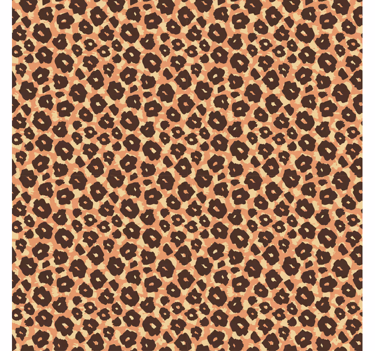 Hayvan duvar kağıdı leopar desen karışımı - TenStickers