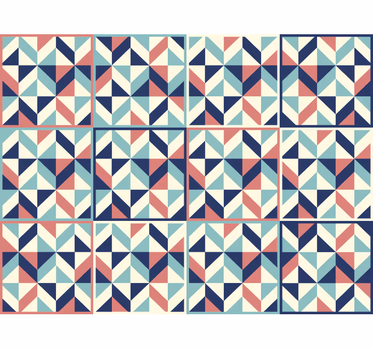 Ofis duvar kağıdı geometrik desenli yüzey - TenStickers