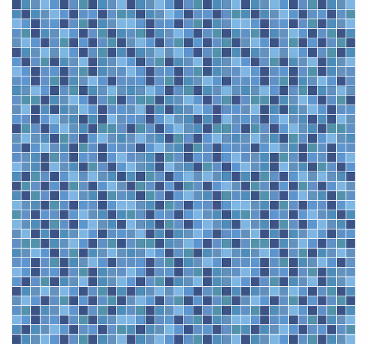 Ofis duvar kağıdı geometrik mozaik tekstili - TenStickers