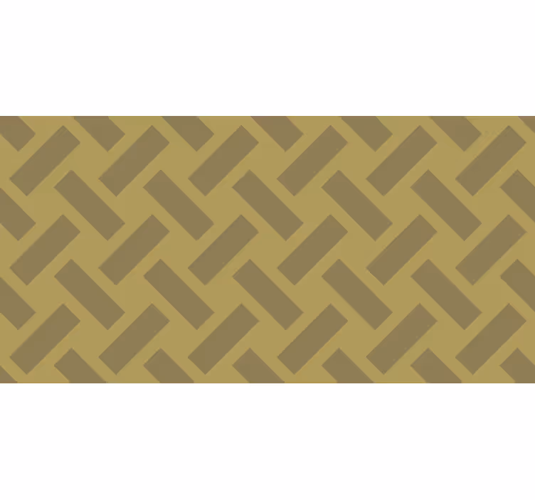 Yemek odası duvar kağıdı zigzag desen - TenStickers