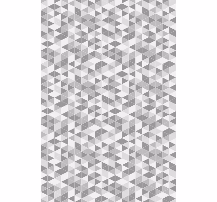 Yemek odası duvar kağıdı geometrik Üçgen deseni - TenStickers