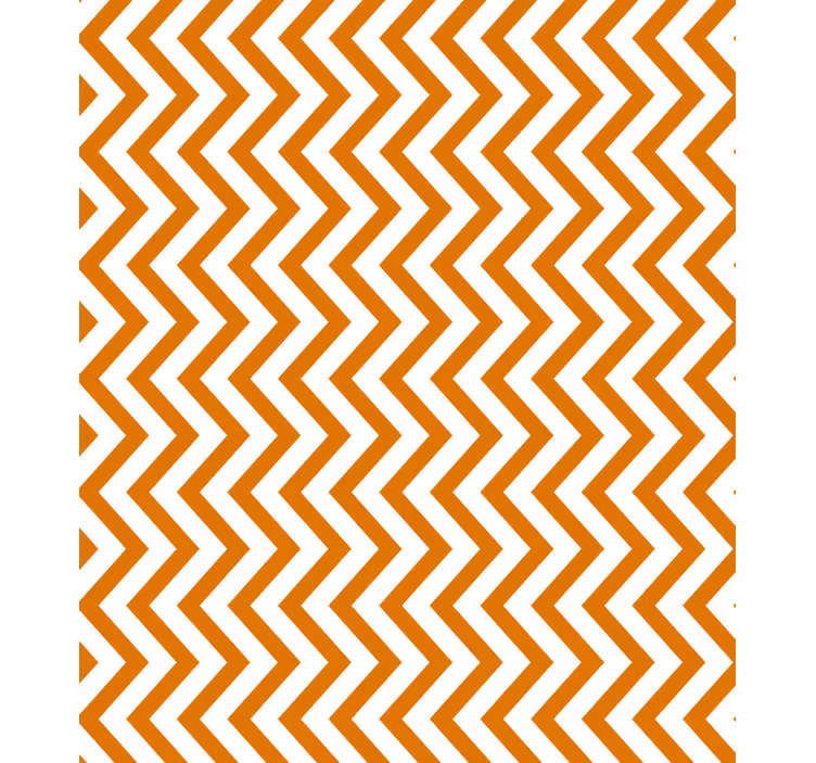 Geometrik duvar kağıdı chevron motif cazibesi - TenStickers