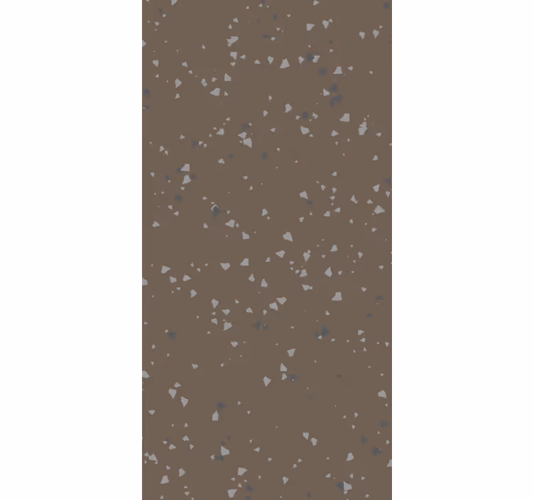 Doku duvar kağıdı kahverengi ve gri terrazzo - TenStickers