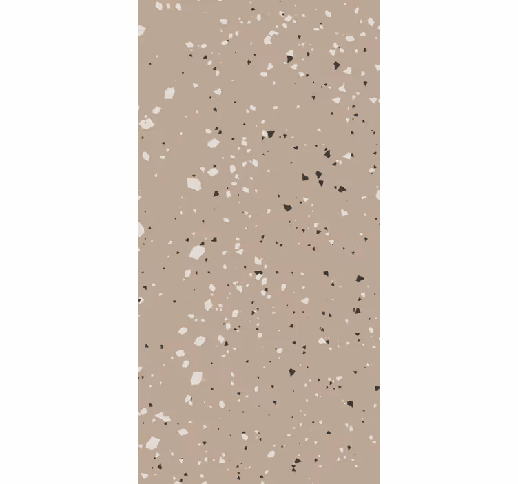 Mermer desenli duvar kağıdı - nötr terrazzo deseni - TenStickers