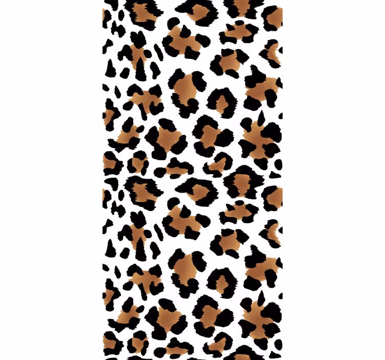 Çocuk odası duvar kağıdı leopar lekesi motifi - TenStickers