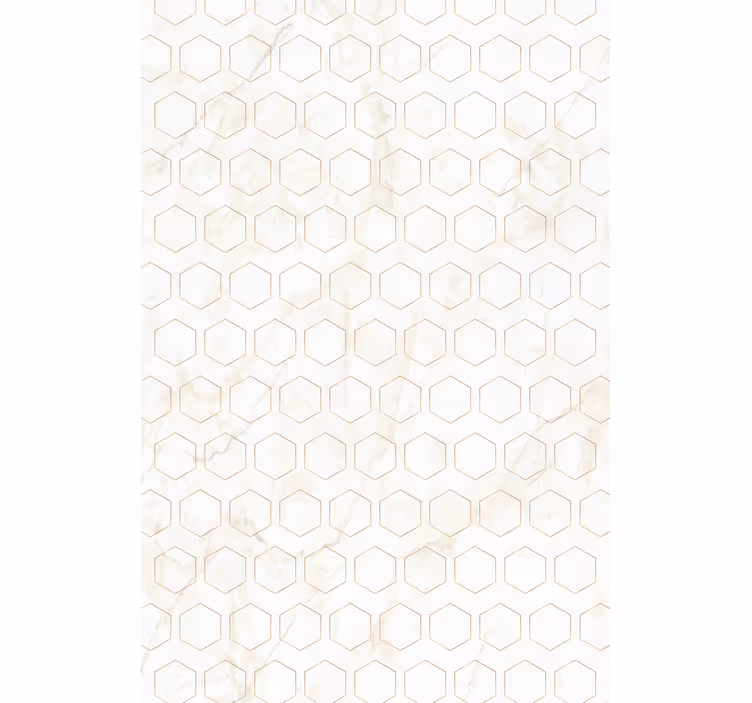 Dokular ve desenler duvar kağıdı altıgen geometrik desen - TenStickers