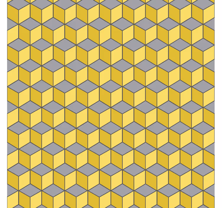 Geometrik duvar kağıdı pantone kareler - TenStickers
