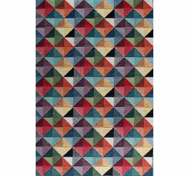 Geometrik duvar kağıdı geometrik şekiller - TenStickers