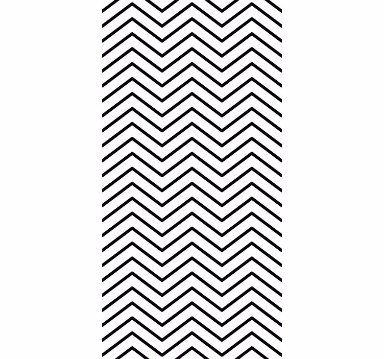 Modern duvar kağıdı chevron desenli tasarım - TenStickers