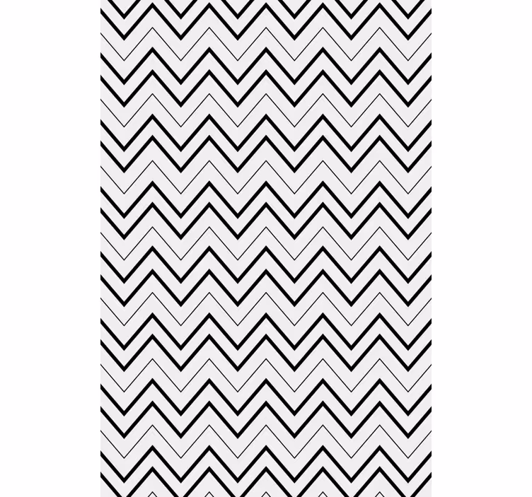 Modern duvar kağıdı zigzag geometrik desen - TenStickers