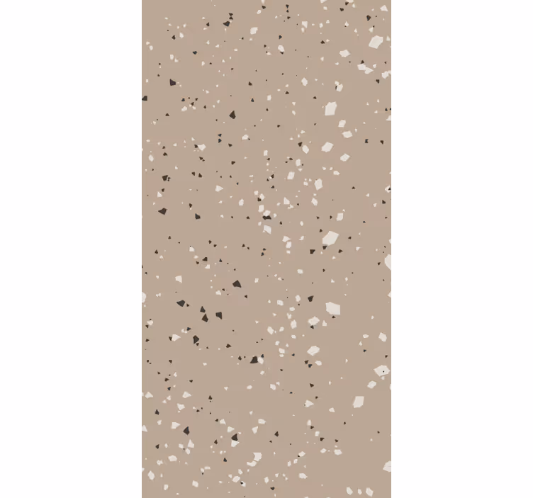 Mutfak duvar kağıdı bej terrazzo dokusu - TenStickers