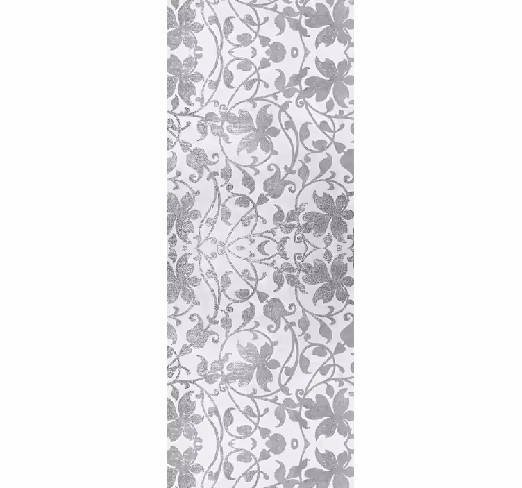Mutfak duvar kağıdı cement damask deseni - TenStickers