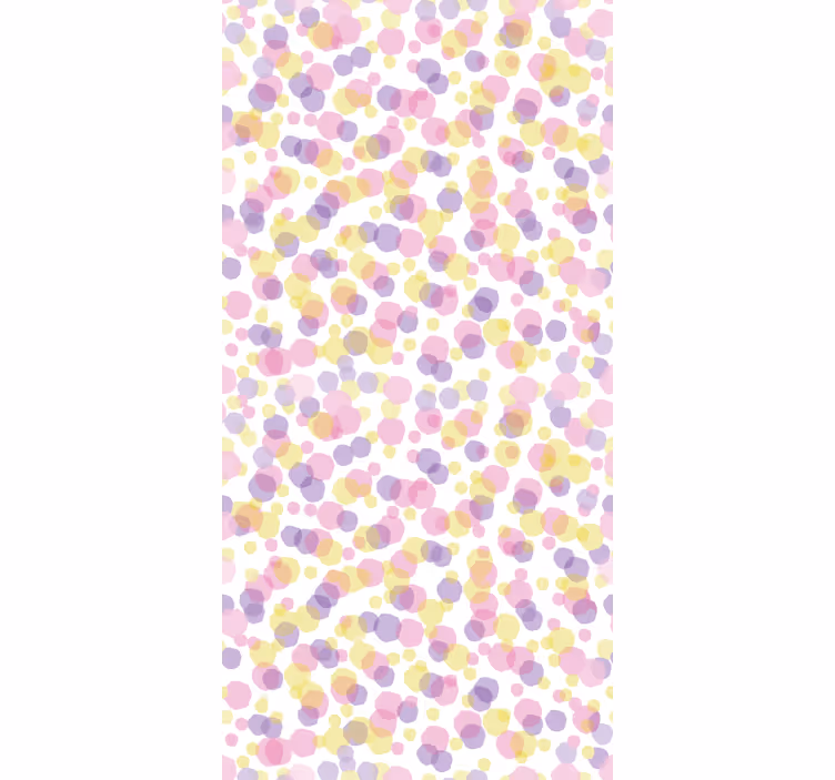 Banyo duvar kağıdı pembe baloncuk deseni - TenStickers