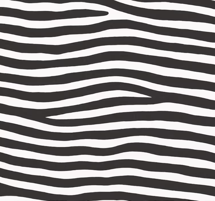 Yetişkin odası duvar kağıdı zebra desenli doku - TenStickers