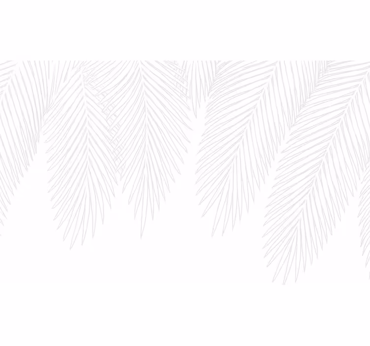 Yetişkin odası duvar kağıdı neutral palm - TenStickers
