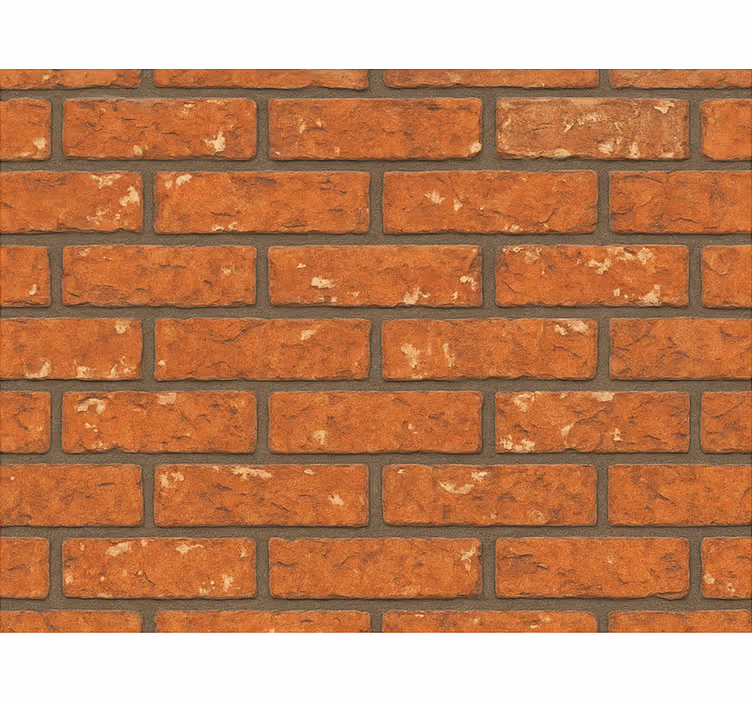 Oturma odası duvar kağıdı kentsel tuğla - TenStickers