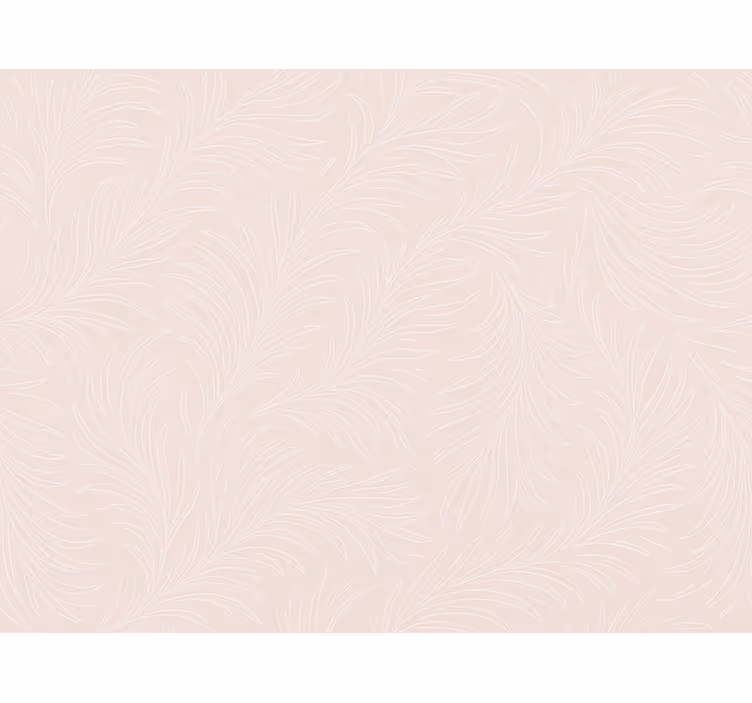Yetişkin odası duvar kağıdı soft pink botanical - TenStickers