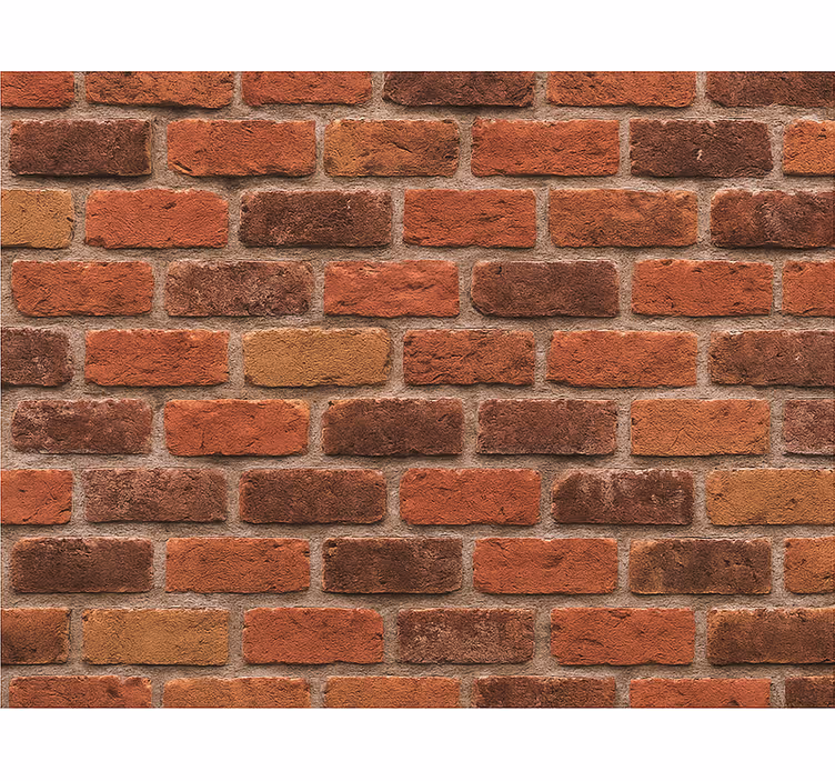 Yetişkin odası duvar kağıdı kırsal tuğla taşı - TenStickers