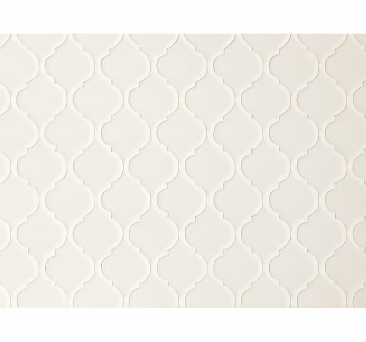 Oturma odası duvar kağıdı - Şık off-white minimalist tasarım - TenStickers