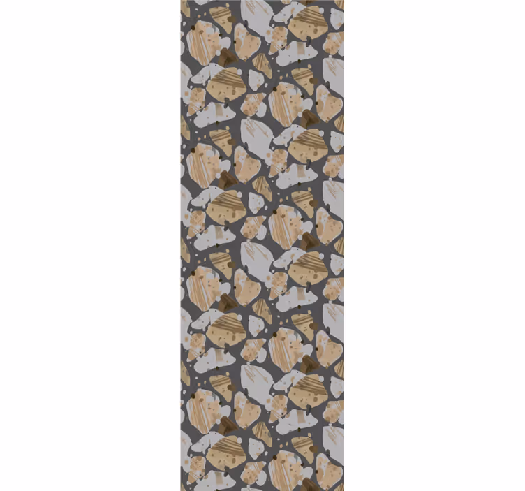 Yatak odası duvar kağıdı Çimento terrazzo deseni - TenStickers