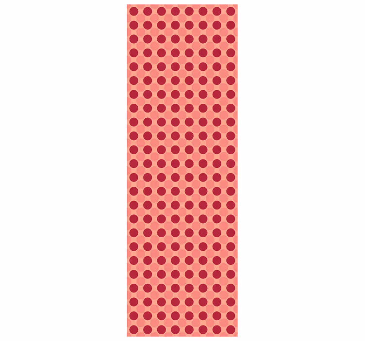 Yatak odası duvar kağıdı geometrik noktalar deseni - TenStickers