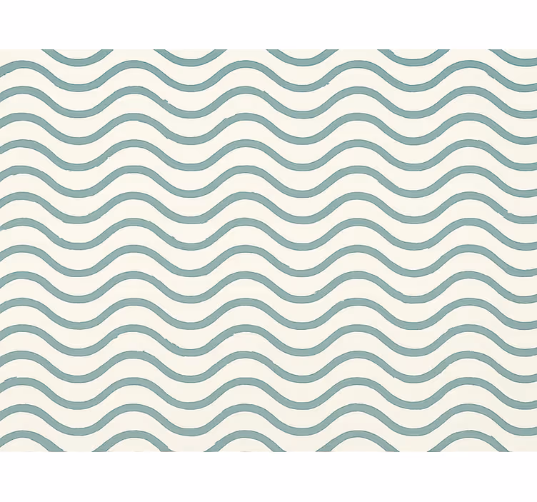 Geometrik duvar kağıdı soluk mavi piksel dalgaları - TenStickers