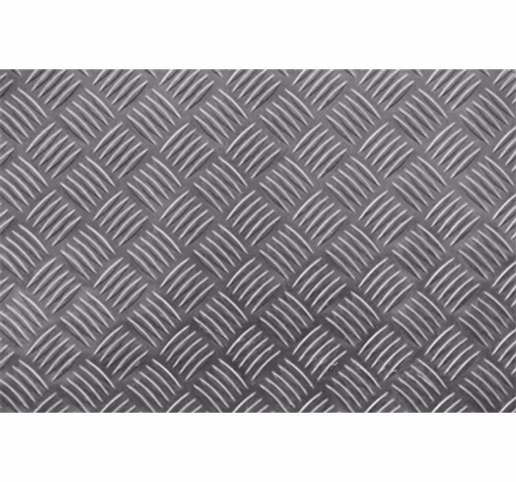 Metal etkisi duvar kağıdı - metal panel doku vinili - TenStickers