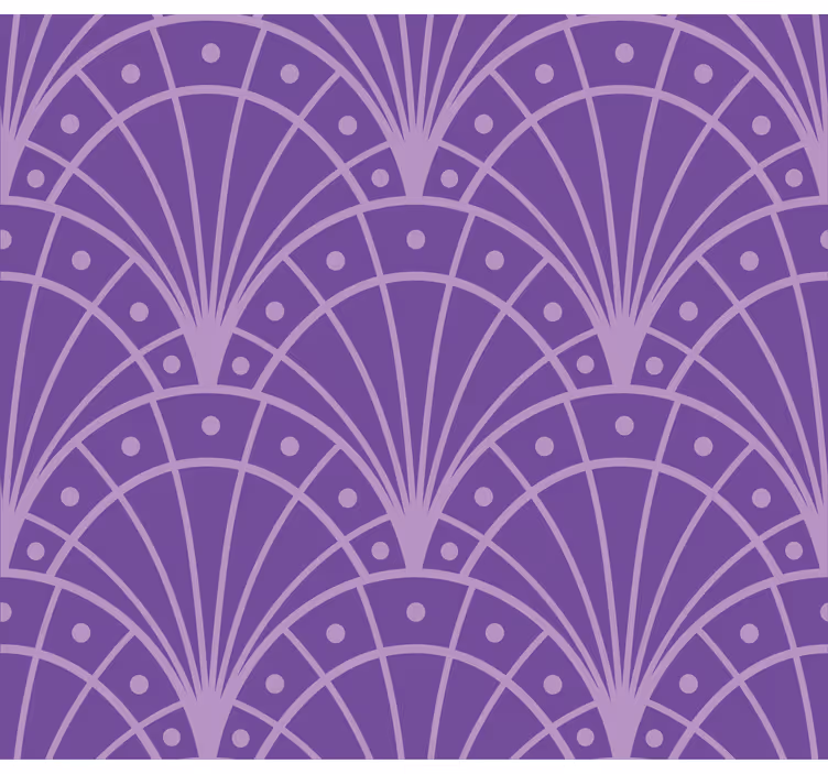 Lila duvar kağıdı minimalist lilac artdeco - TenStickers