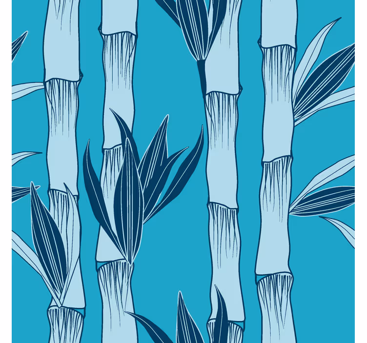 Doku duvar kağıdı ahşap bambu - TenStickers