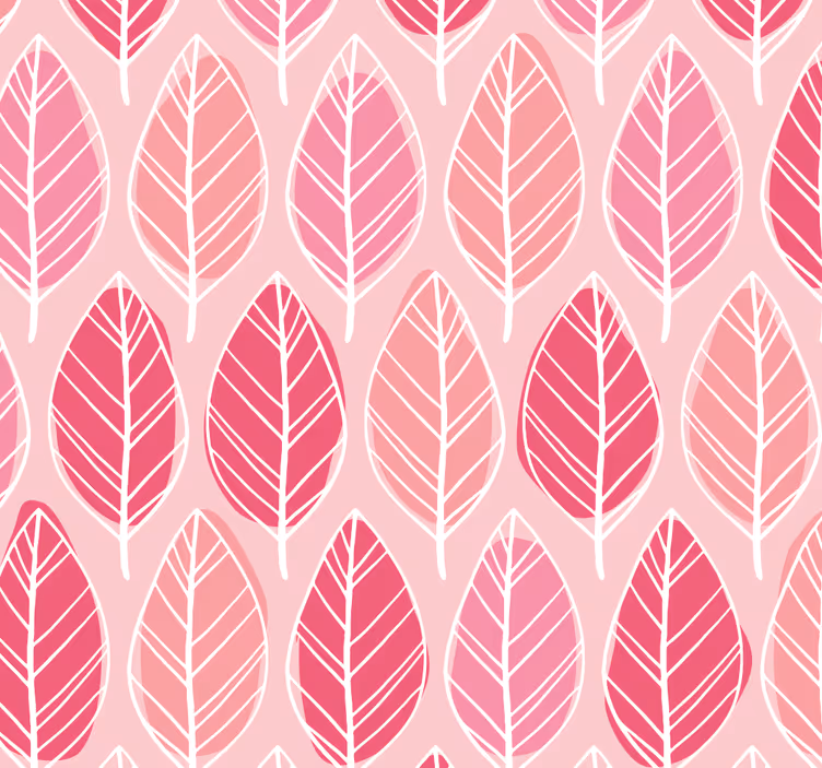 Pembe birkenwald pembe duvar kağıdı - TenStickers