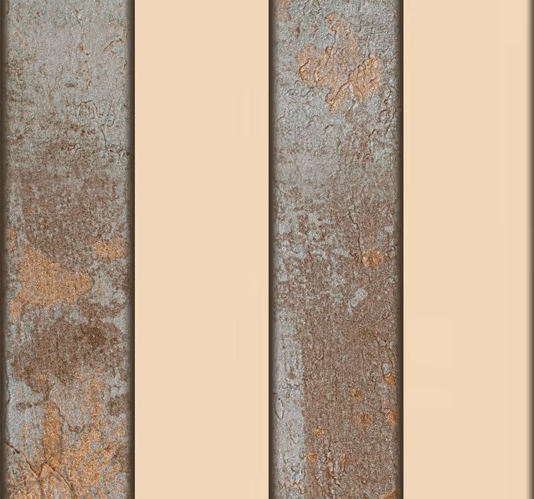 Beton çizgili duvar kağıdı tasarımı - TenStickers
