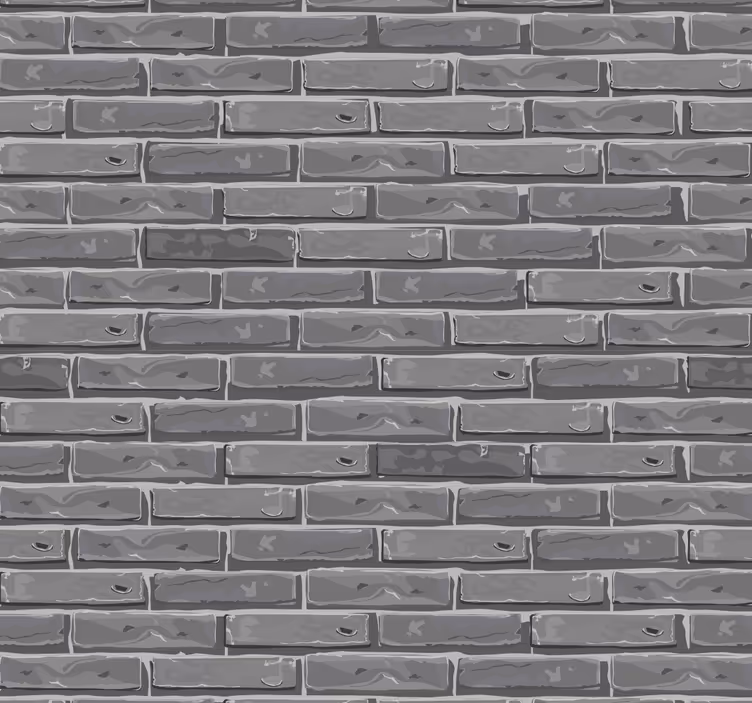 Gölge tuğla duvar kağıdı - TenStickers