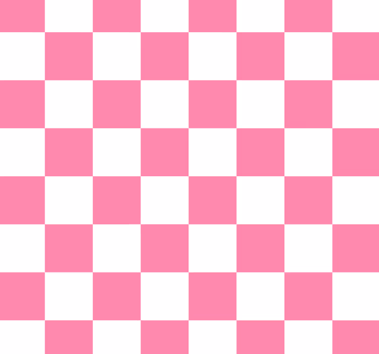 Pembe kareler kare duvar kağıdı - TenStickers