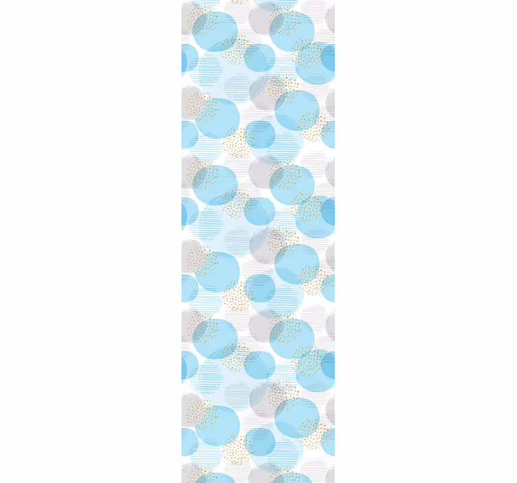 Geometrik nokta dizisi geometrik duvar kağıdı - TenStickers