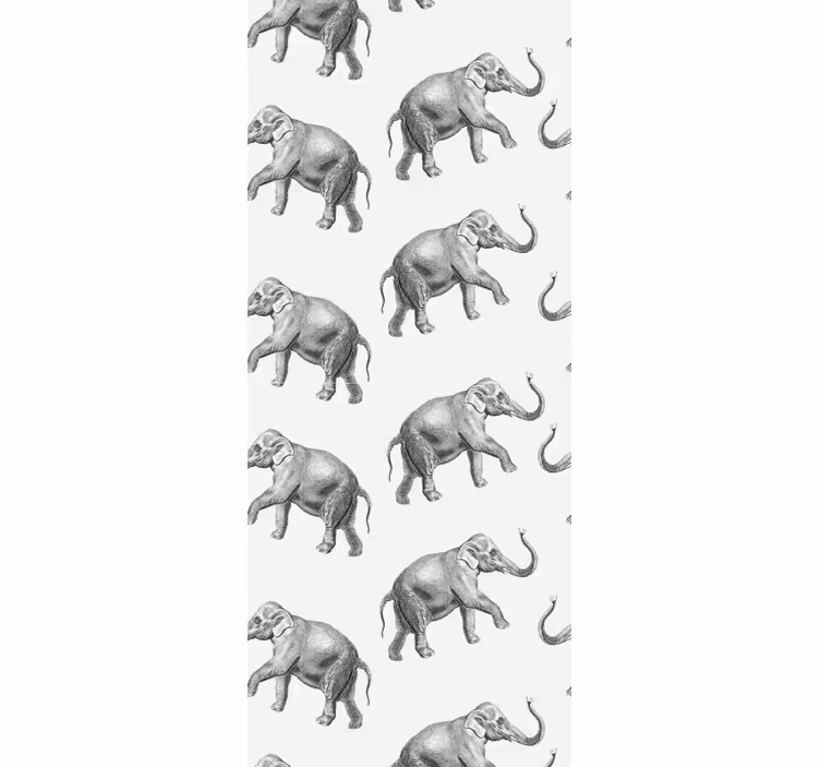 Fil tekrarı fil duvar kağıdı - TenStickers