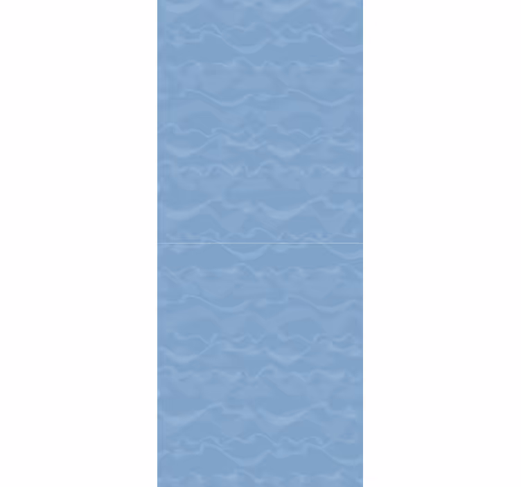 Mavi gökyüzü ve bulutlar manzara duvar kağıdı - TenStickers