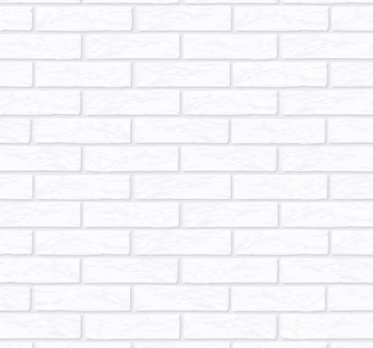 Beyaz tuğla desen tuğla duvar kağıdı - TenStickers