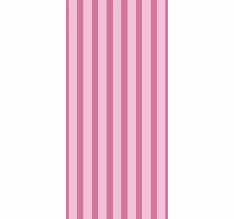 Ince pembe tonları dikey duvar kağıdı - TenStickers