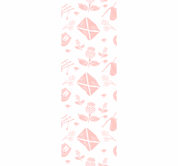 Geometrik botanik duvar kağıdı süslemeleri - TenStickers