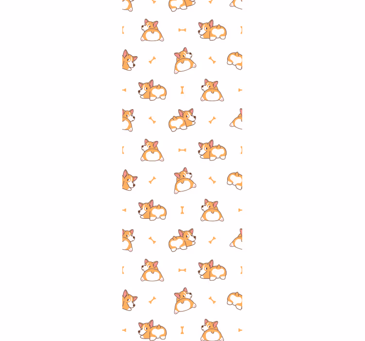 şakacı corgis köpek duvar kağıdı - TenStickers