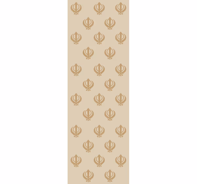 Hint sembolü klasik duvar kağıdı - TenStickers