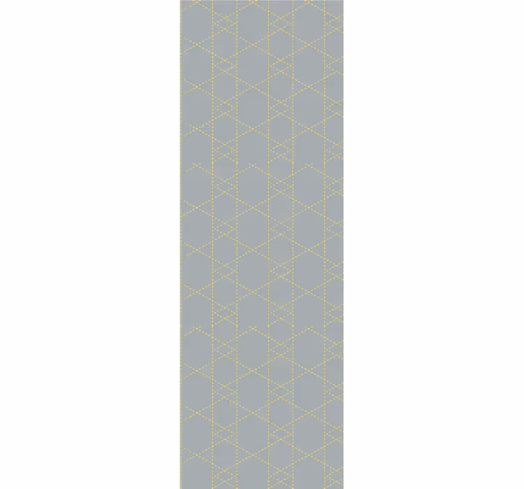 Pantone origami üçgen duvar kağıdı - TenStickers