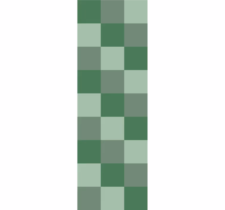 Yeşil fayans tonları fayans duvar kağıdı - TenStickers