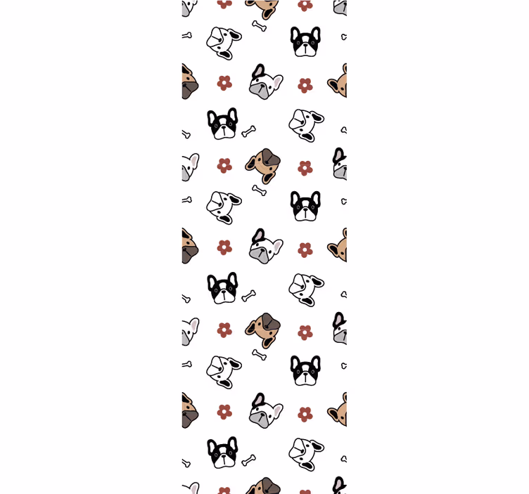 Köpek doodle topluluğu köpek duvar kağıdı - TenStickers