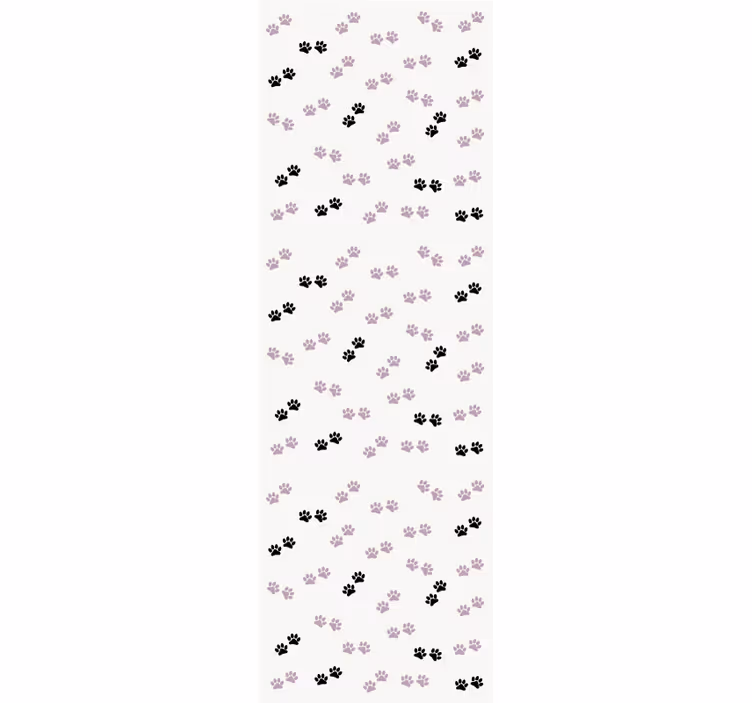 Pençe baskı desenleri köpek duvar kağıdı - TenStickers