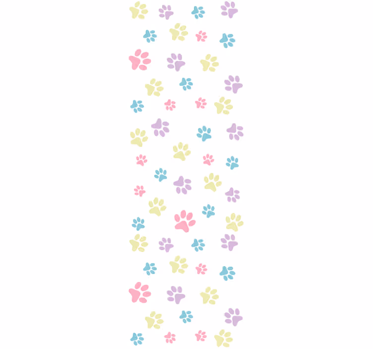 Pençe deseni oyunu köpek duvar kağıdı - TenStickers